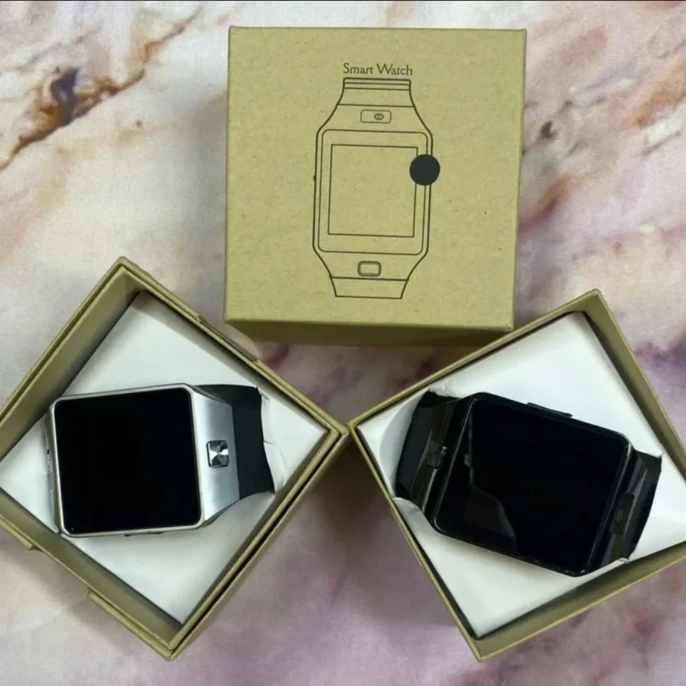 Smart Watch with Black and Silver Finish BRAND NEW - Picture 2 of 2